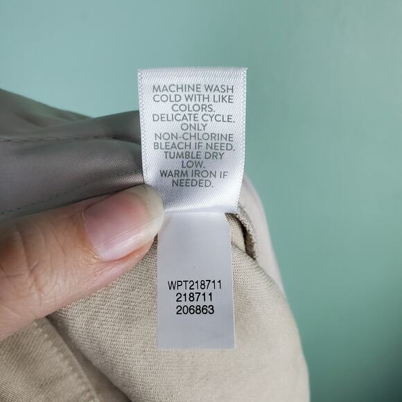 J. Jill Linen Stretch Flax Pants Size 14 - Picture 6 of 6